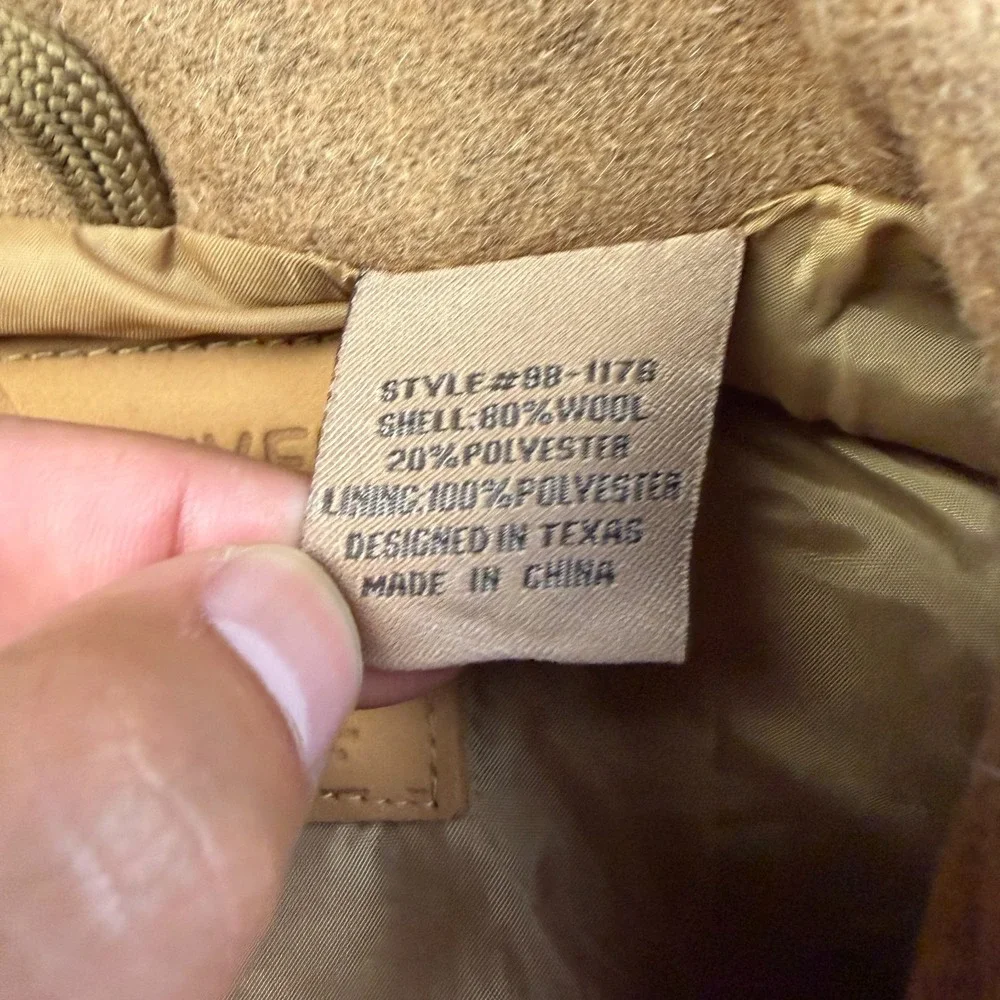 Powder River Outfitters Panhandle Slim Mens Vest Medium Tan Snap Button Western